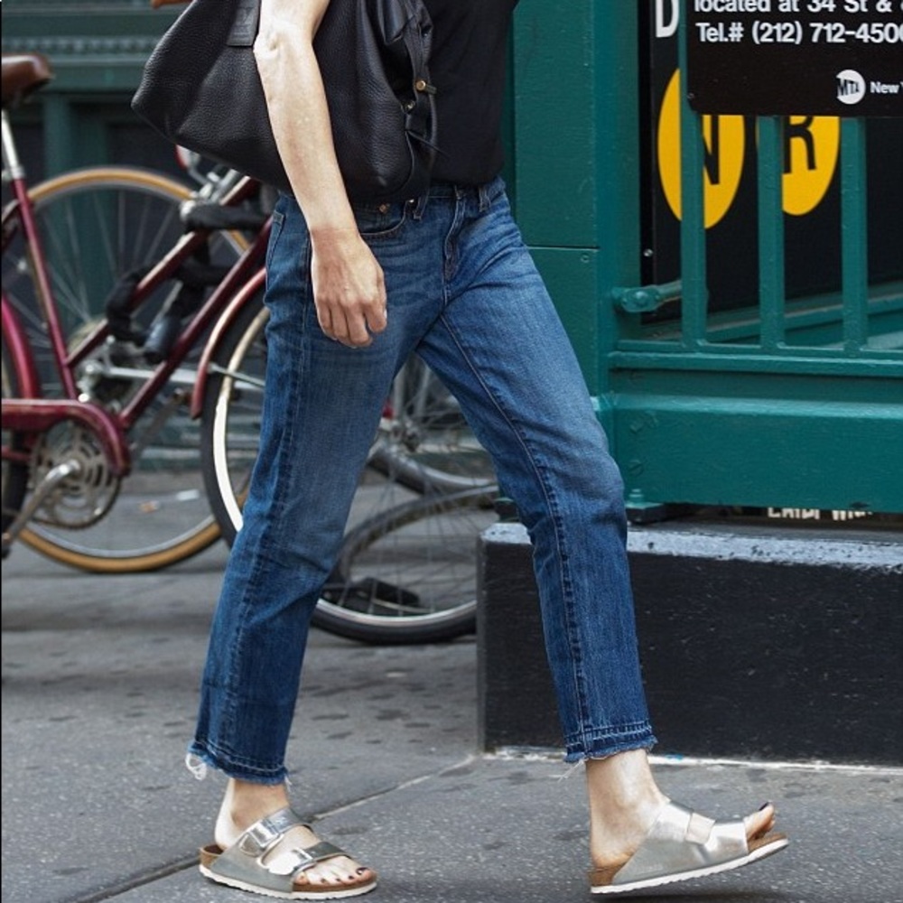Birkenstocks RARE Metallic Silver - Picture 9 of 9